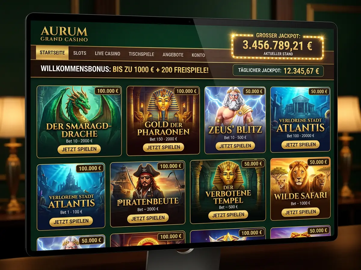 Slototop — Spielsaal und Angebot