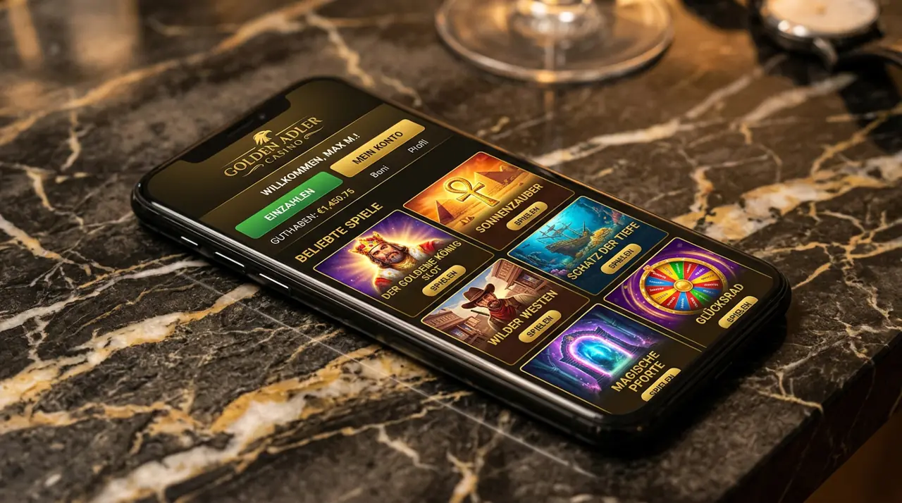 Die mobile Ausführung unserer Plattform bei Slototop